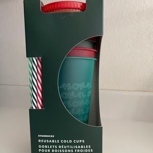 Starbucks reusable cold cups